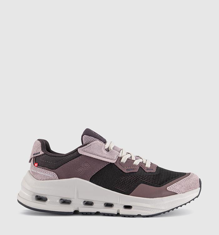 ON Cloudnova Rift Trainers Pebble Grape F