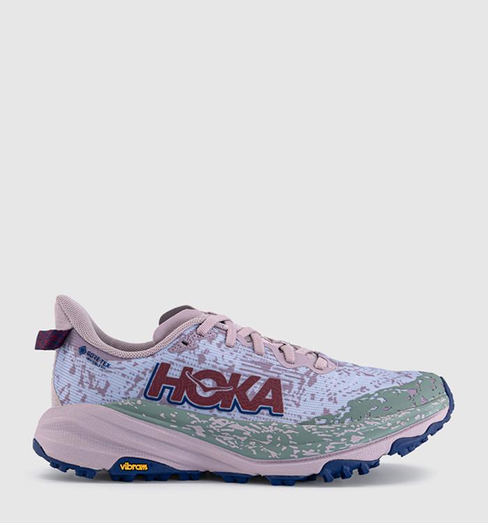 HOKA Speedgoat 6 GTX Trainers Fragrant Lilac Ambient Blue F