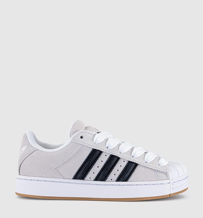 adidas Superstar ST Trainers Crystal White Black Gum