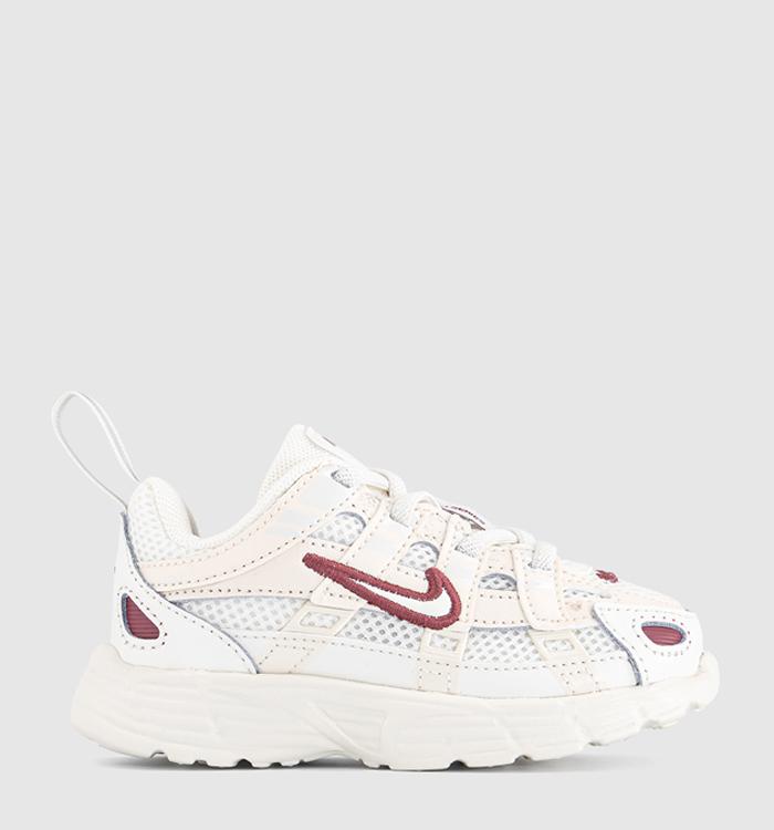 Nike P-6000 Infant Trainers Sail Sail Chalk Pink Smoke