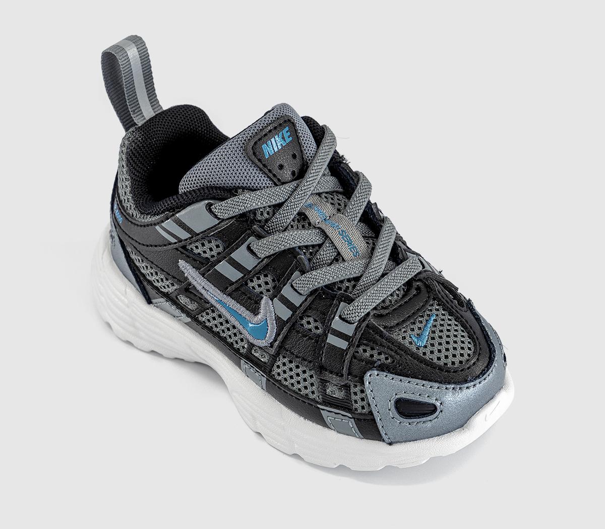 NikeP-6000 Infant TrainersSmoke Greydutch Blueblack