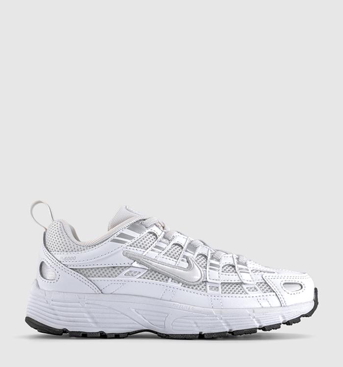 Nike P-6000 Youth Trainers Platinum Tintplatinum Tintwhite