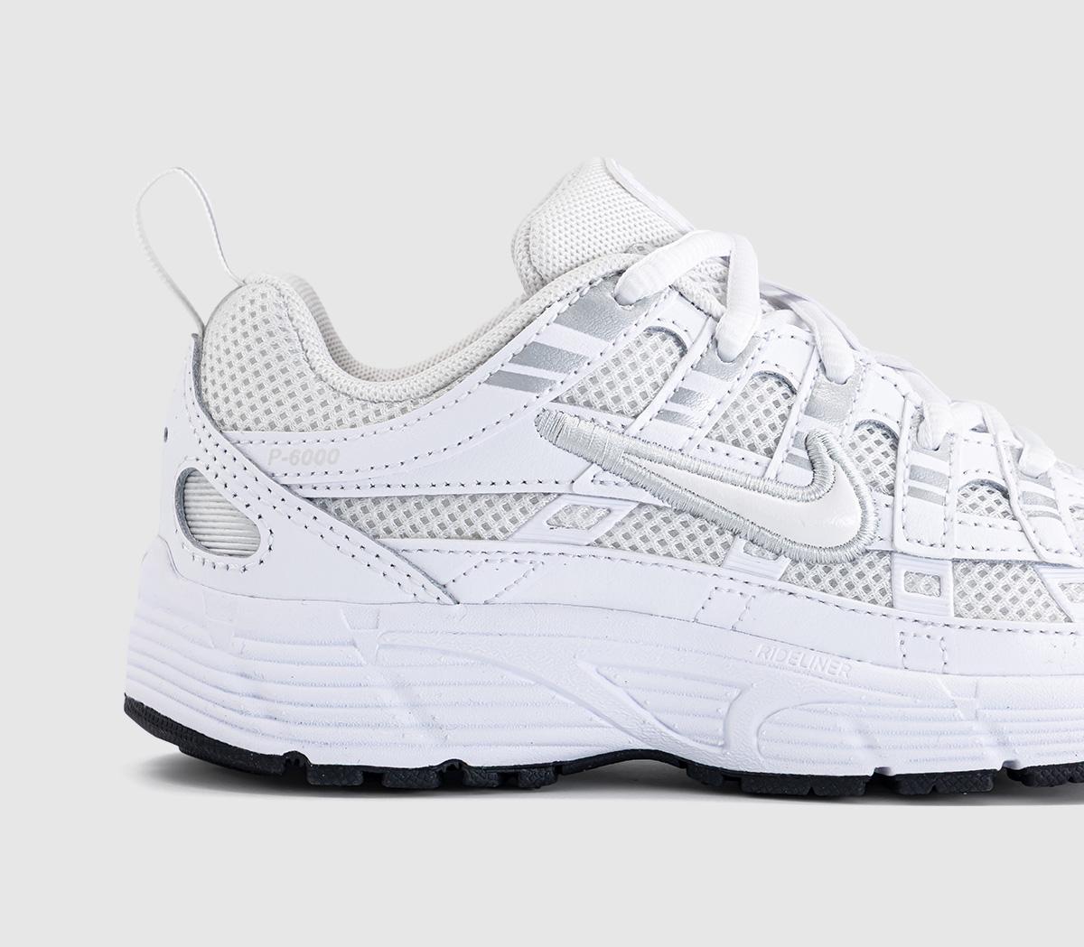 NikeP-6000 Youth TrainersPlatinum Tint Silver Tintwhite