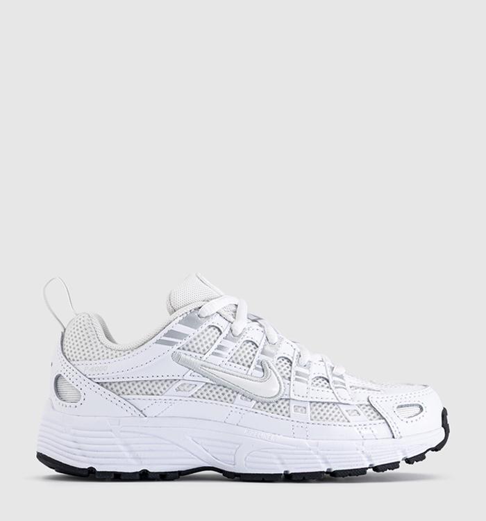 Nike P-6000 Youth Trainers Platinum Tint Silver Tintwhite