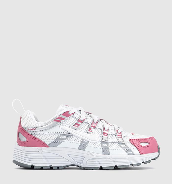Nike P-6000 Youth Trainers Off White Peonysmoke Grey
