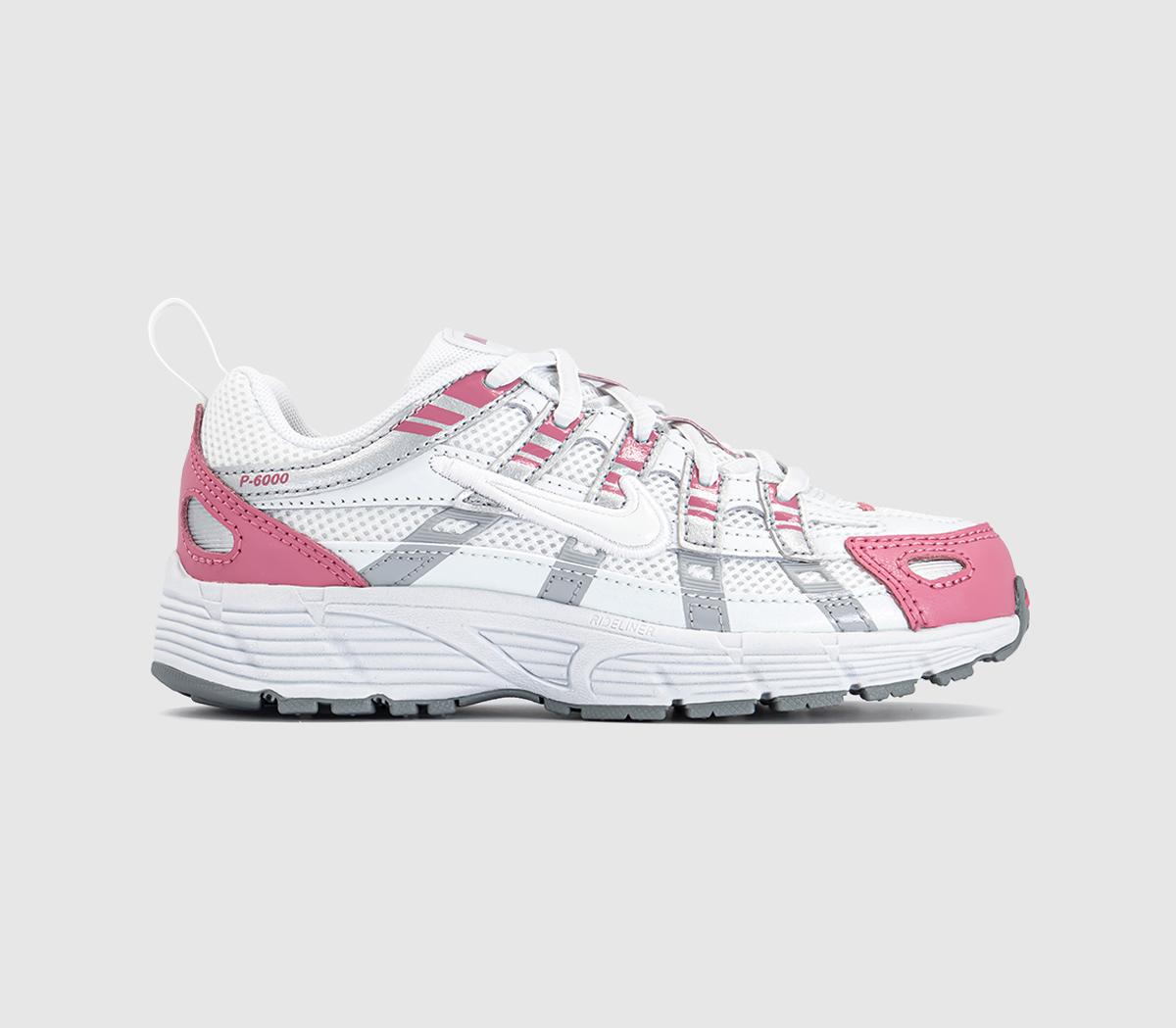 Nike P-6000  Trainers Off Peonysmoke Grey White in Kids  Size 12 , Office Shoes