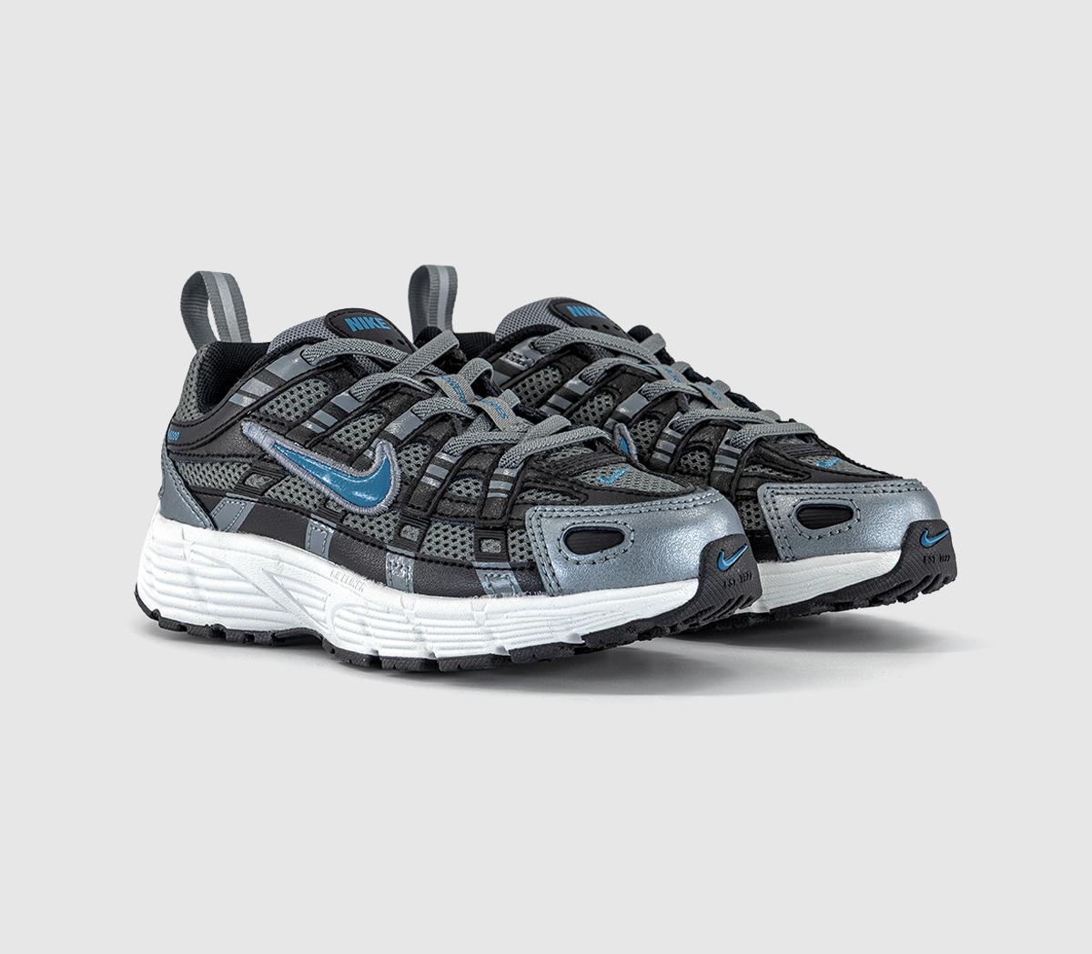 NikeP-6000 Youth TrainersSmoke Greydutch Blueblack
