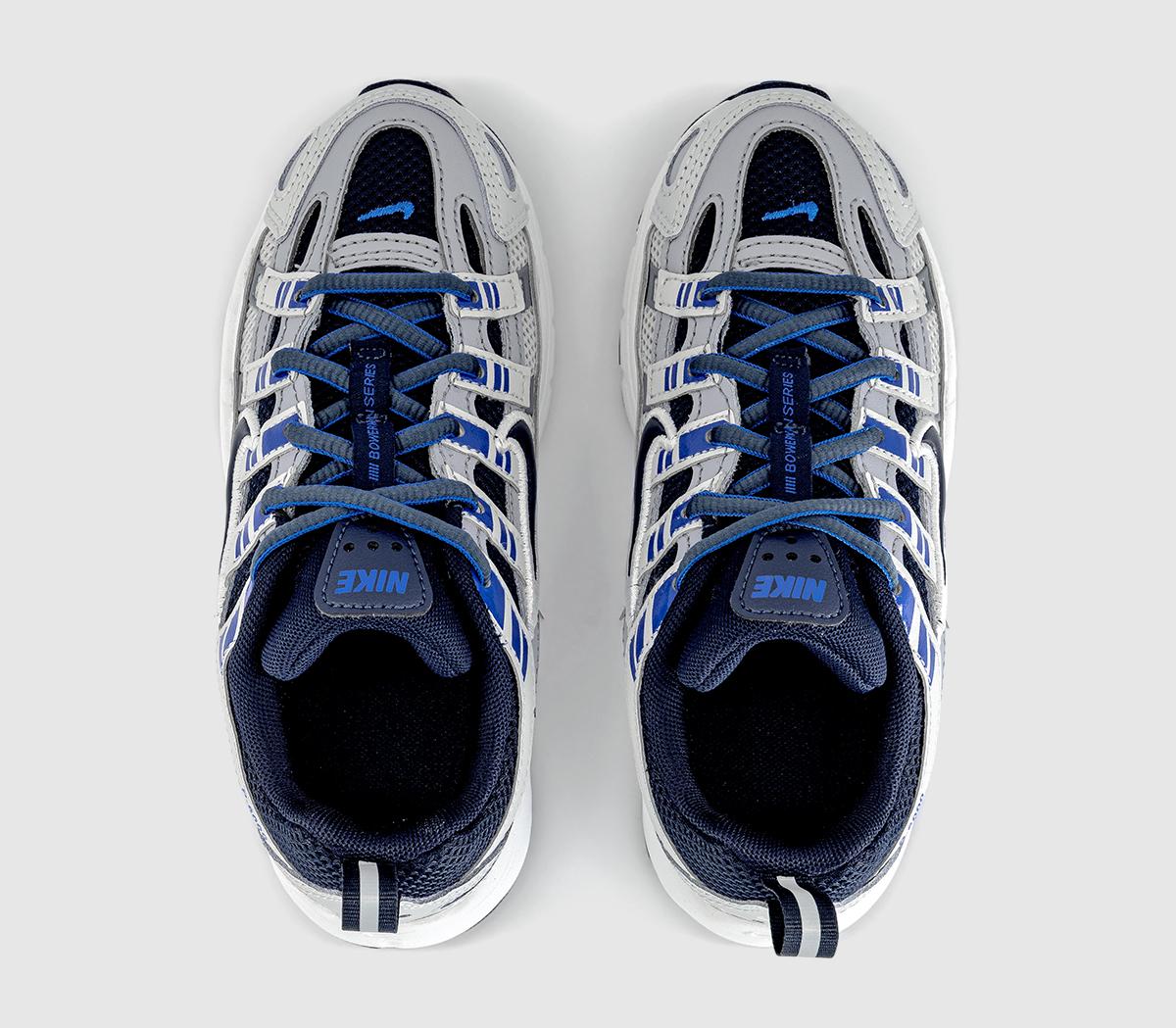 NikeP-6000 Youth TrainersWolf Grey Blue Eclipse Summit White