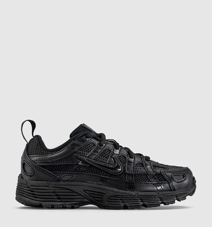 Nike P-6000 Youth Trainers Black Black