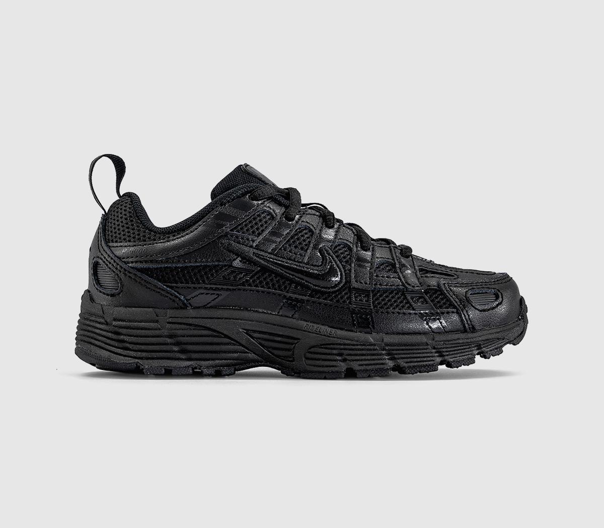 Nike P-6000  School Shoe Trainers  Black in Kids  Size 1 , Office Shoes