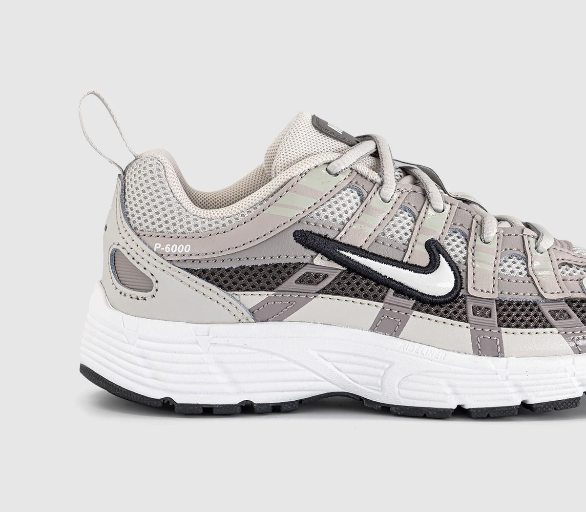 NikeP-6000 YouthLight Bone Summit White College Grey