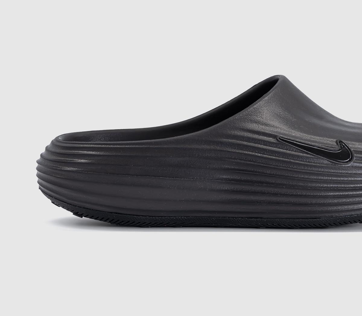NikeReactx Rejuven8 SlidersBlack