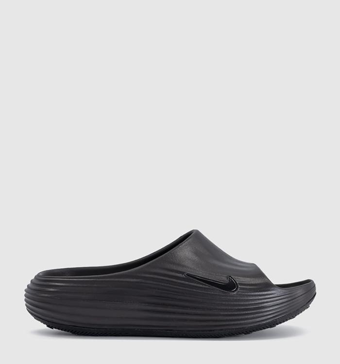 Nike Reactx Rejuven8 Sliders Black