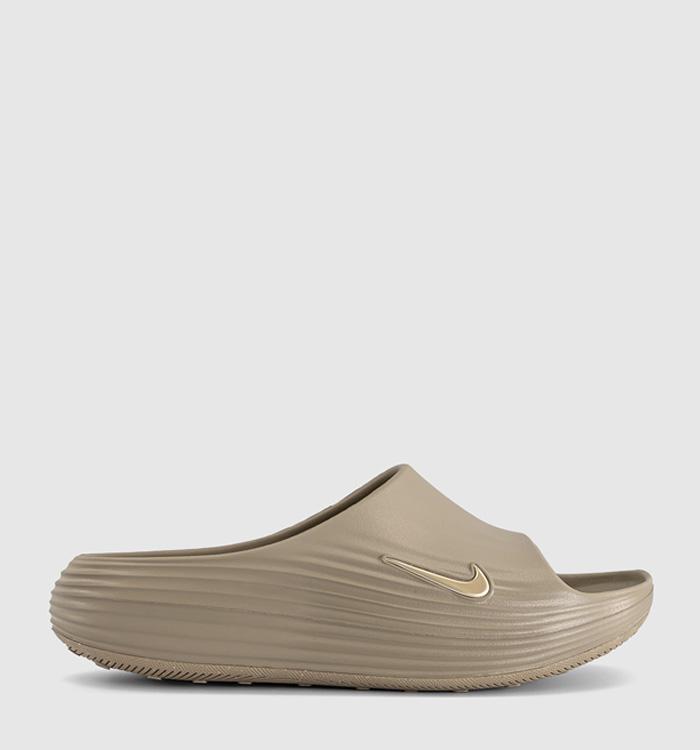 Nike Reactx Rejuven8 Sliders Khaki Khaki Khaki