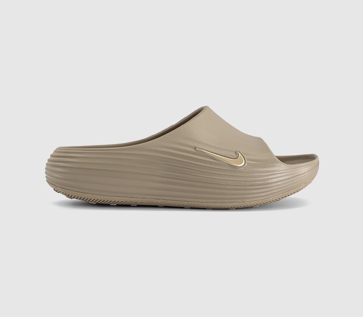 NikeReactx Rejuven8 SlidersKhaki Khaki Khaki