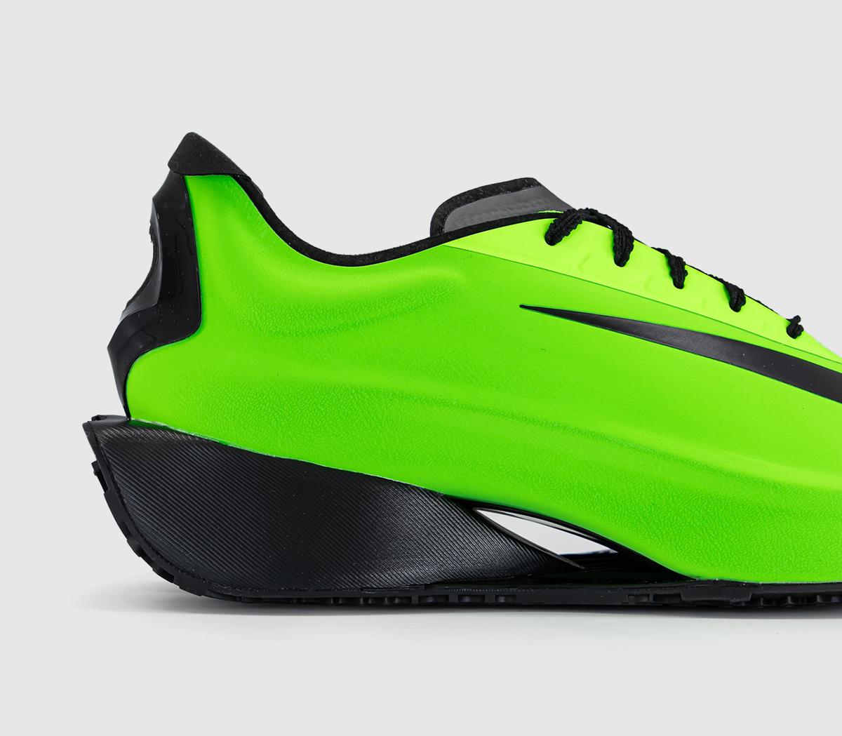 NikeFirst Sight Run TrainersElectric Green Black Racer Blue