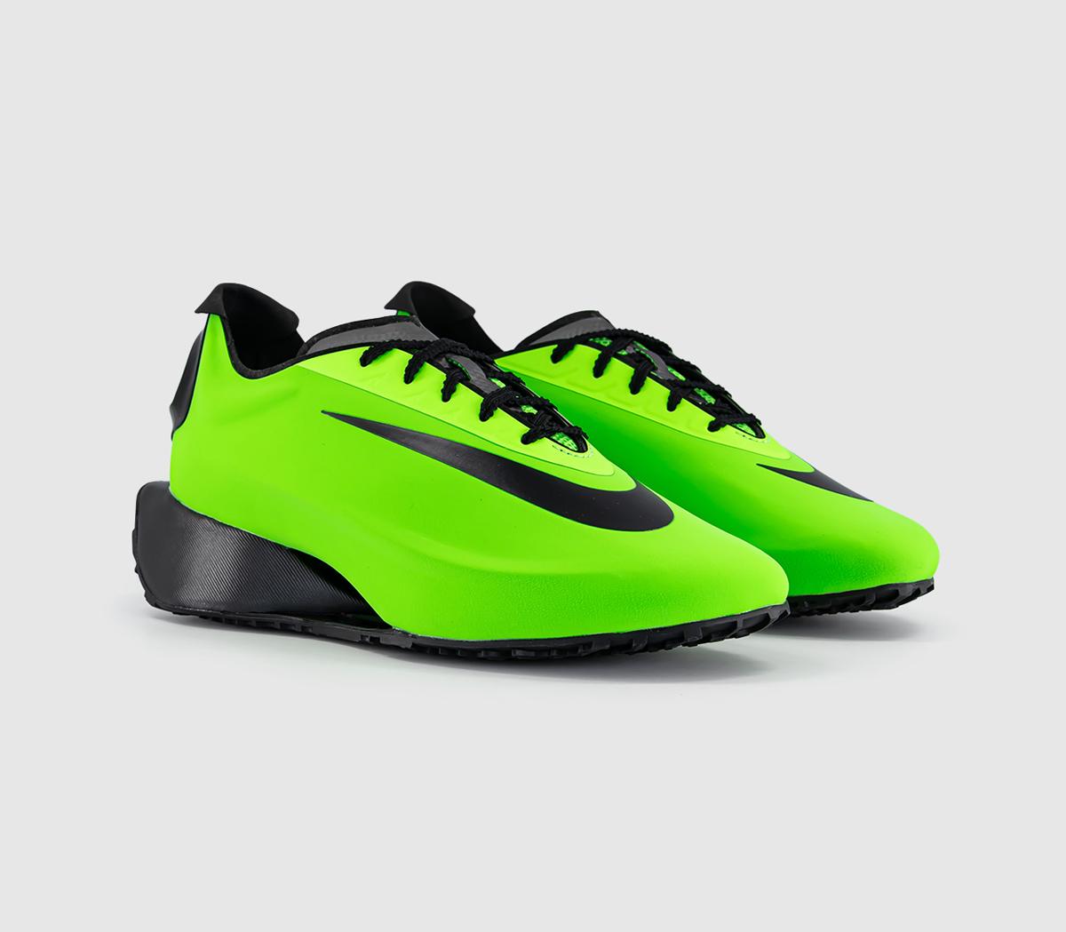 NikeFirst Sight Run TrainersElectric Green Black Racer Blue