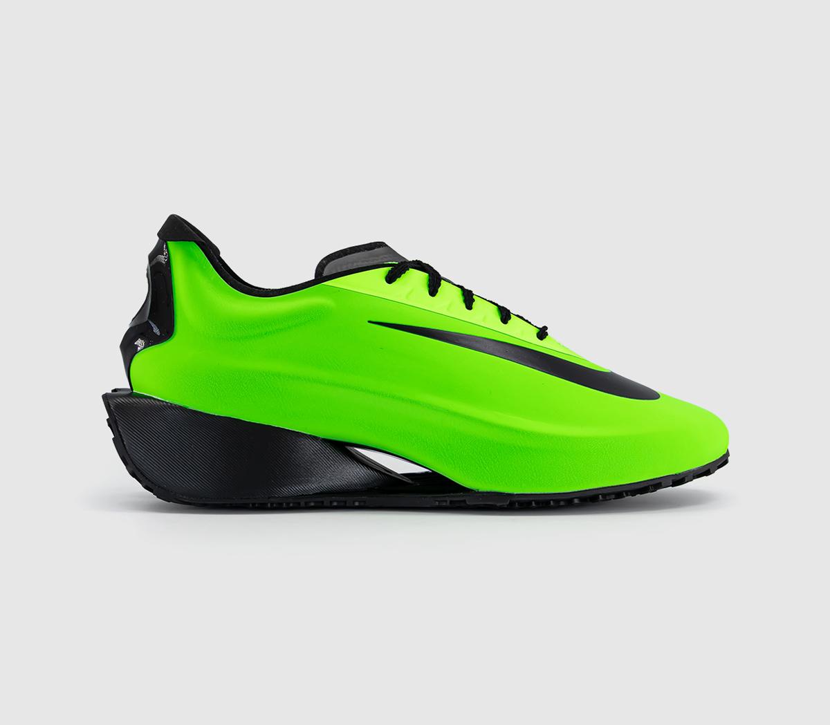 NikeFirst Sight Run TrainersElectric Green Black Racer Blue