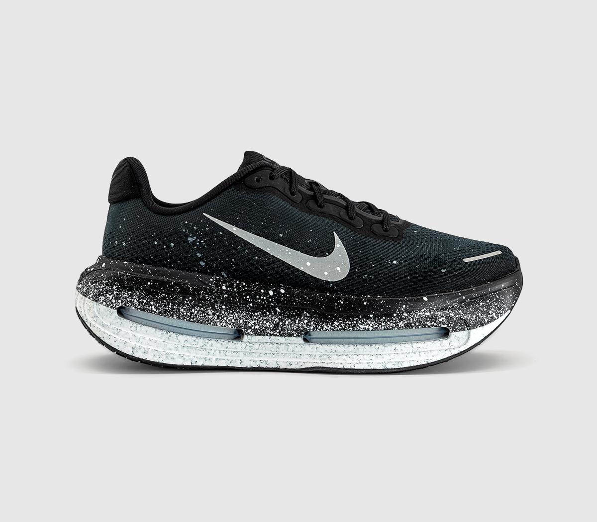 Nike Womens Vomero Premium Trainers Black Metallic, 6