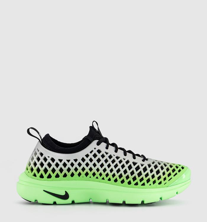 Nike Rejuven8 Run Trainers Metallic Silver Black Voltage Green Sp Qs