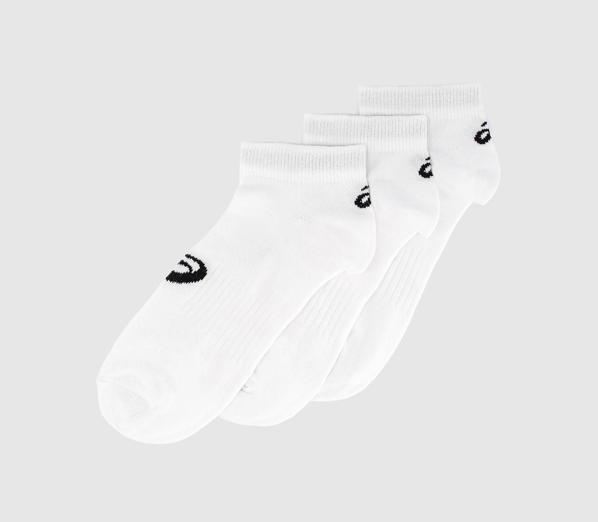 ASICS3pk Ankle SocksWhite Black