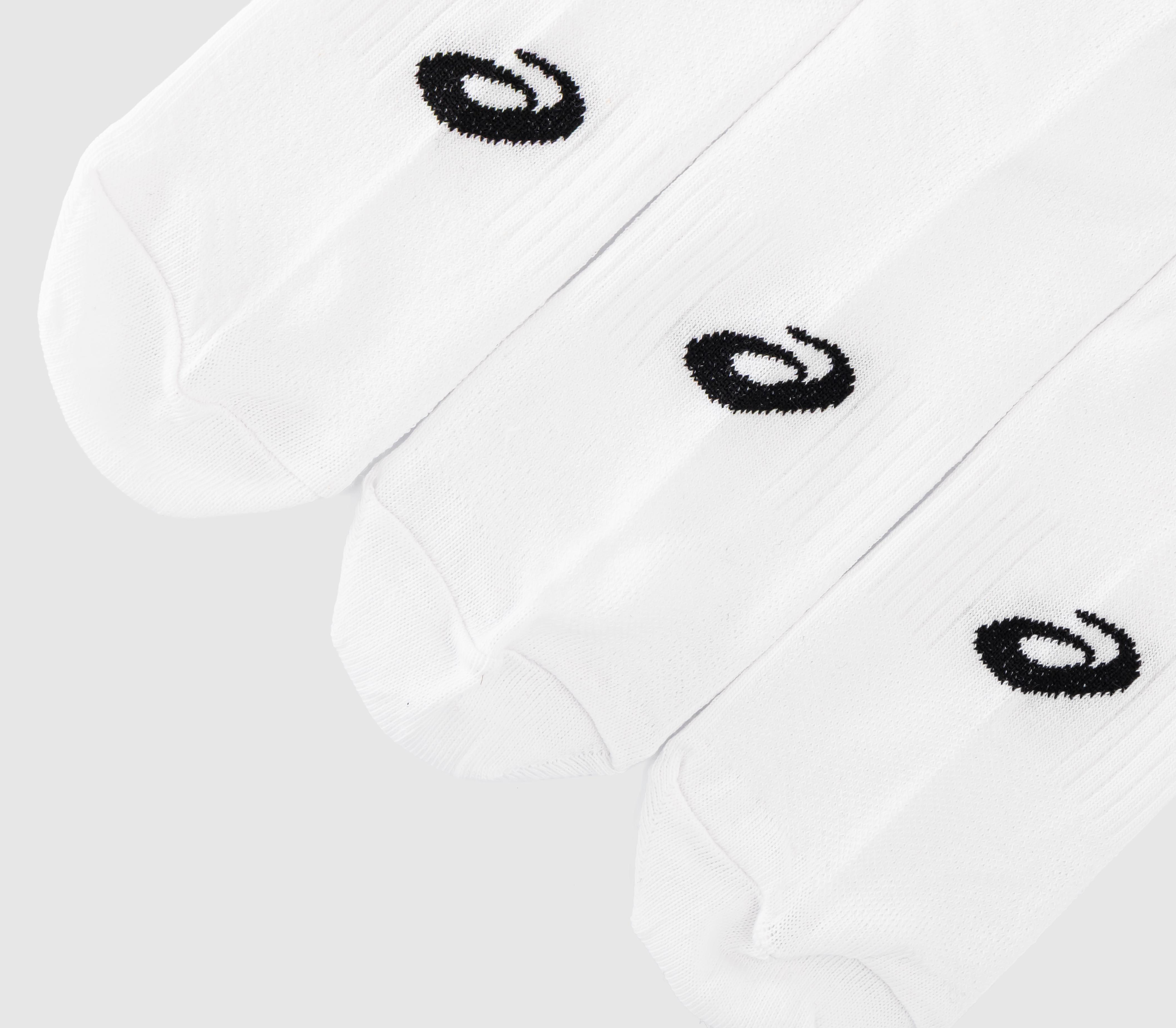 ASICS3pk Ankle SocksWhite Black