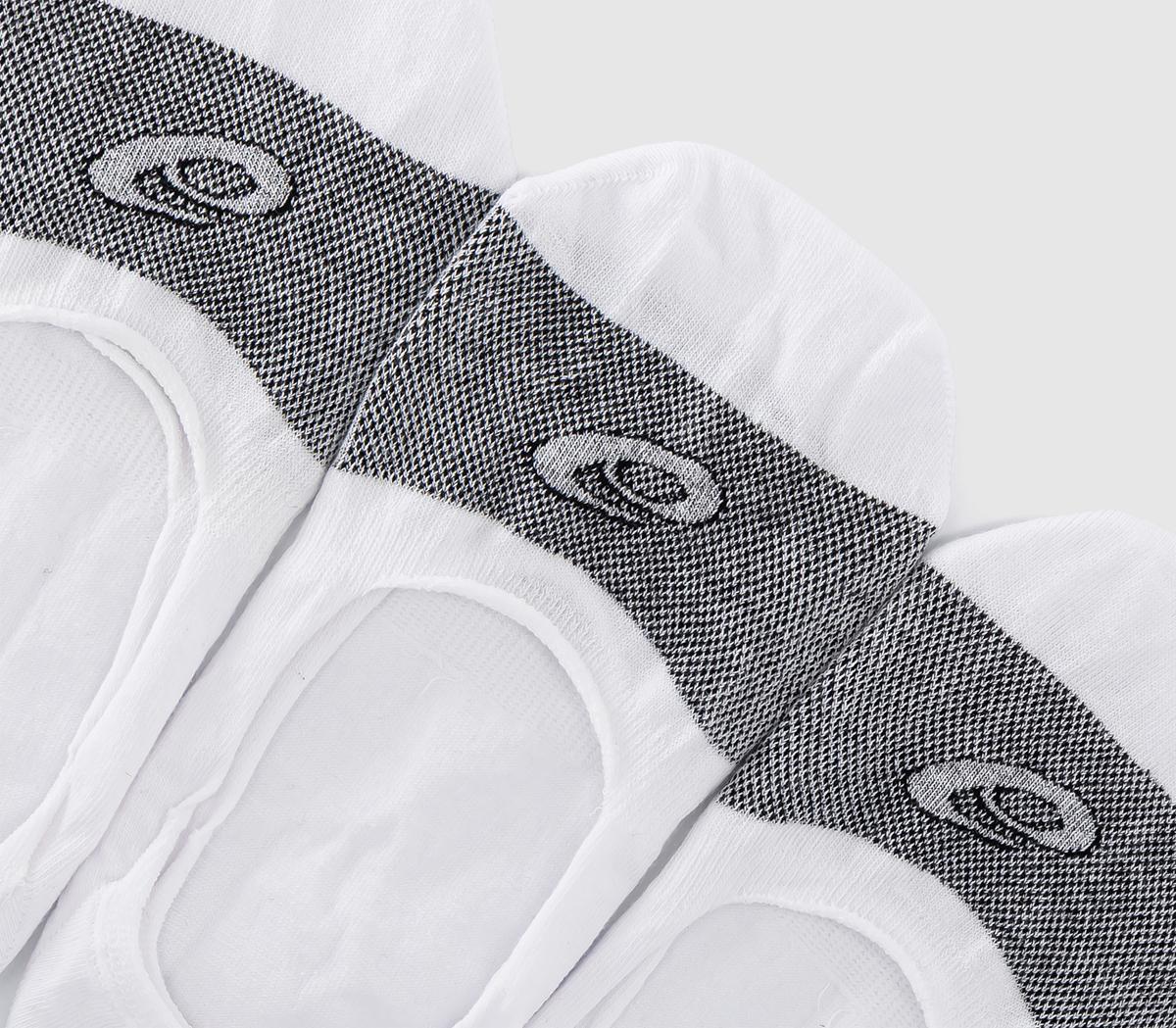 ASICS3pk Secret SocksWhite Black