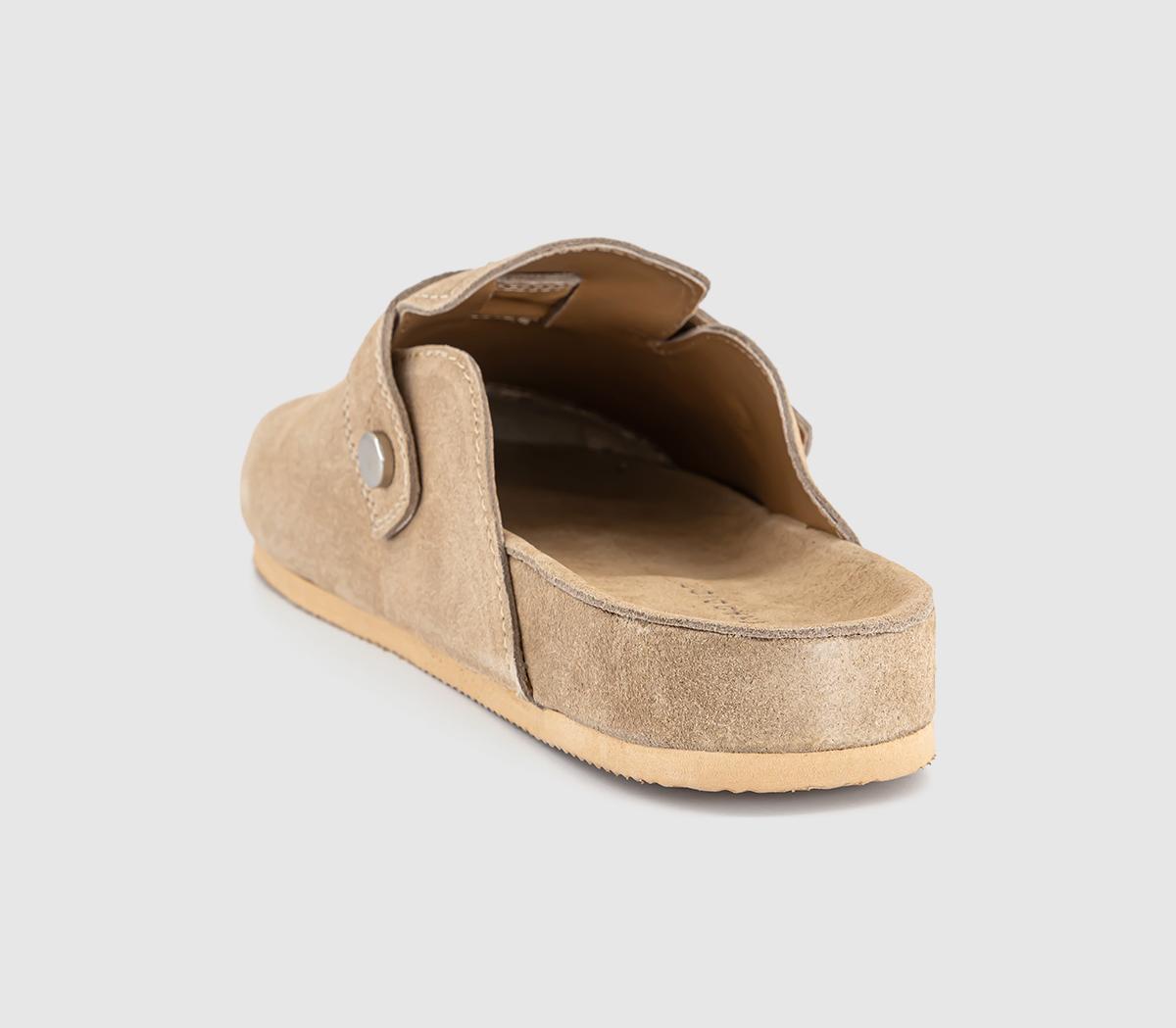 OFFICEFawn Slip On ClogsTaupe Suede