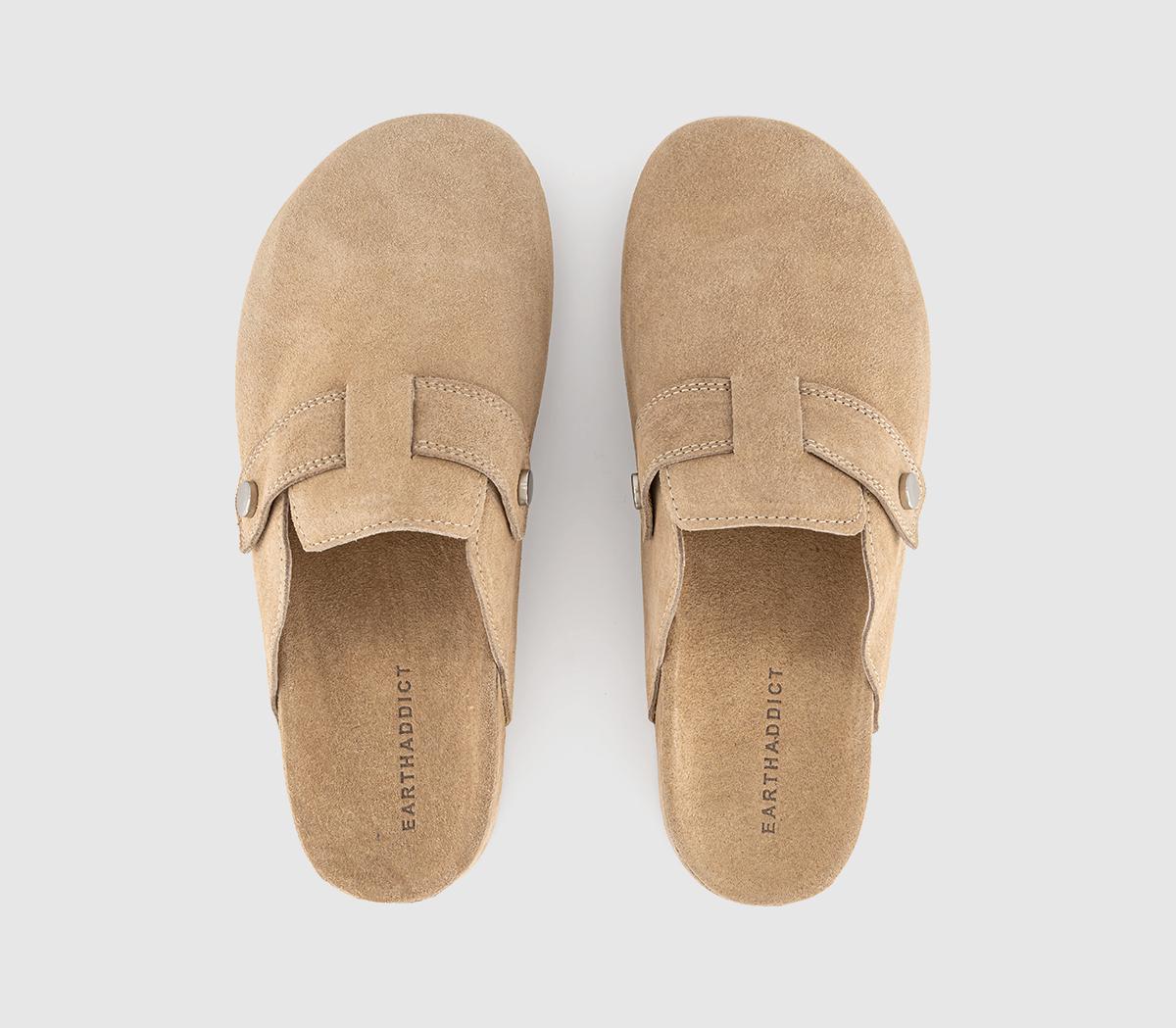 OFFICEFawn Slip On ClogsTaupe Suede