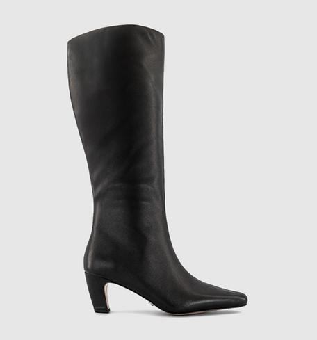 Kensington Curve Heel Knee High Boots