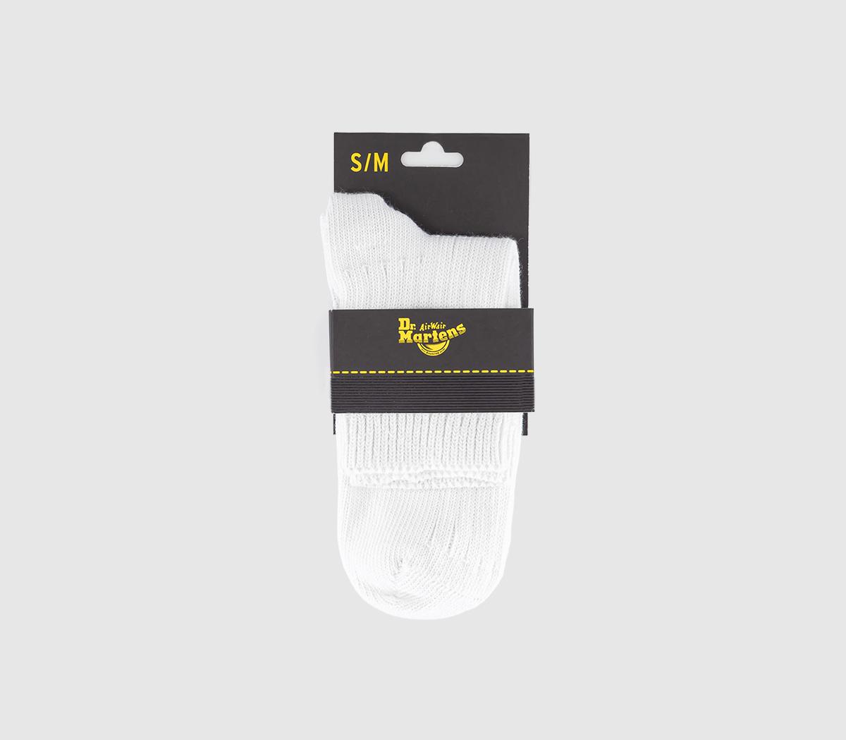 Dr. MartensMid Crew SocksWhite
