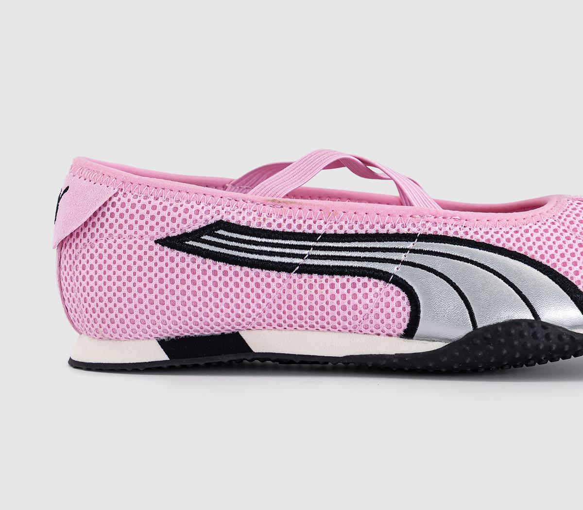PUMAH Street Ballet ShoesPink Shimmer Silver