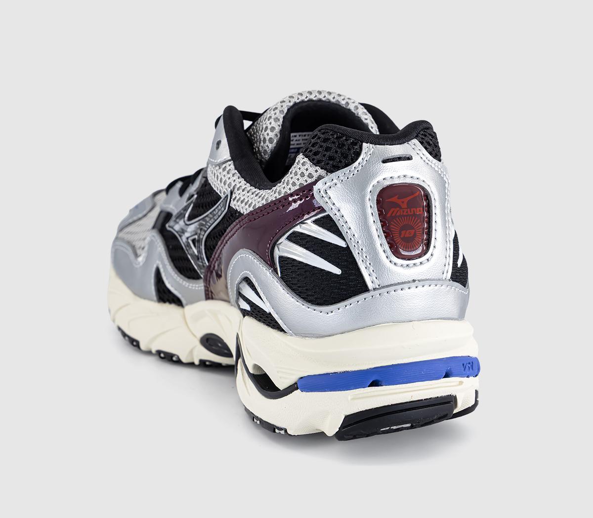 Mizuno Wave Rider 10 Trainers Harbor Mist Black Fig - Men's Trainers