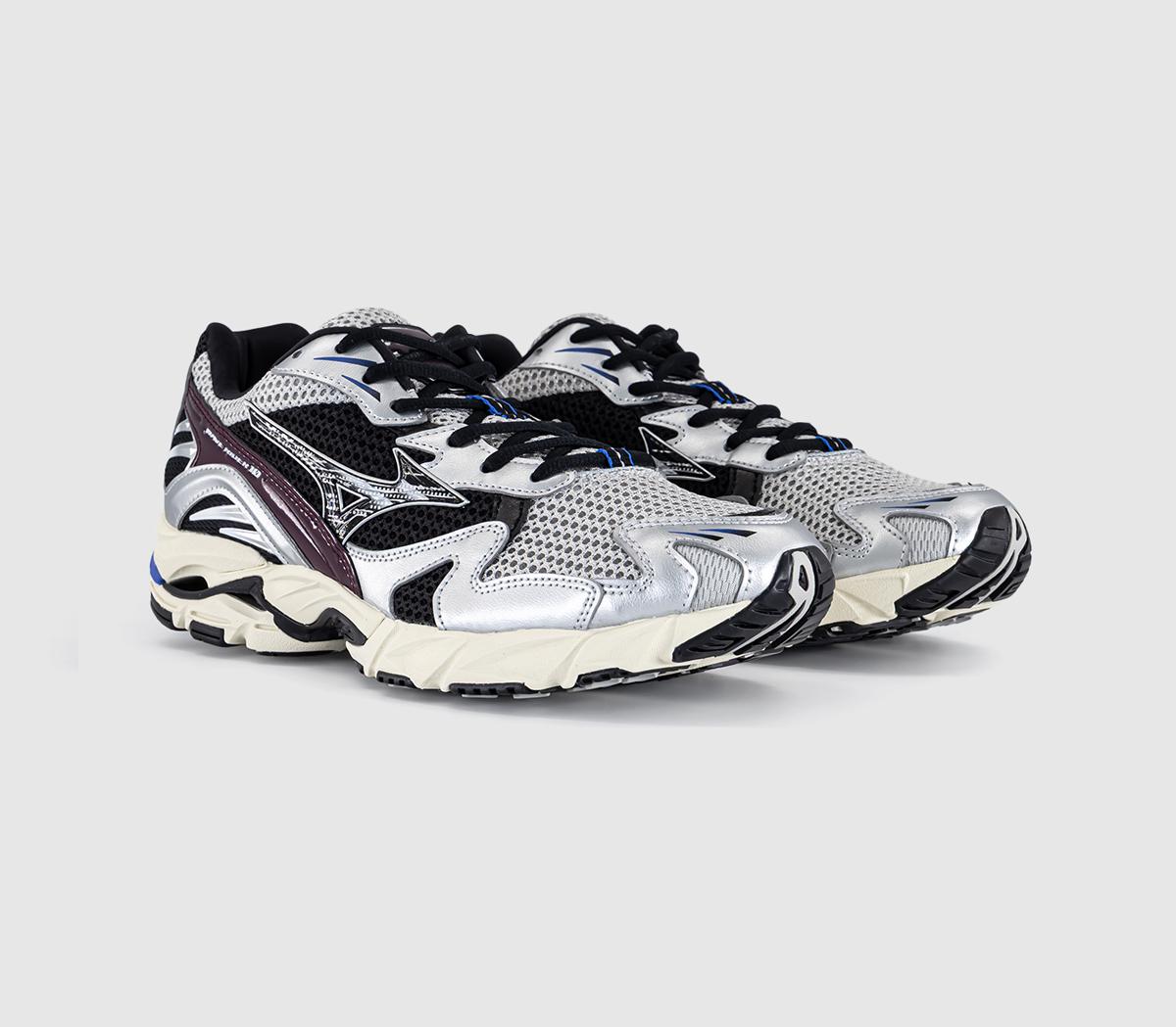 Mizuno Wave Rider 10 Trainers Harbor Mist Black Fig - Men's Trainers