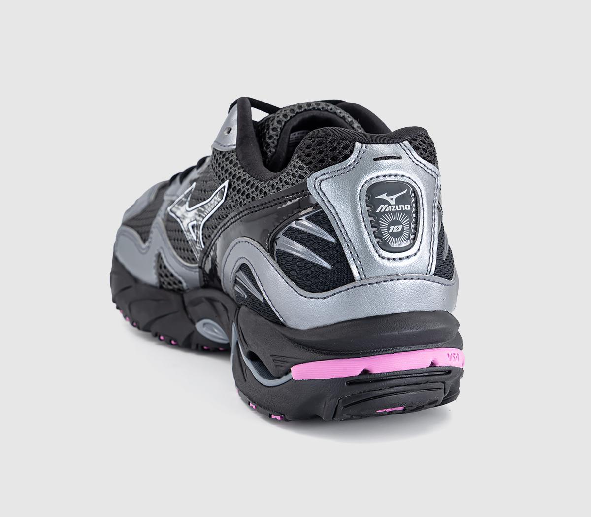 MizunoWave Rider 10 TrainersBlack Sand Black Spring Crocus