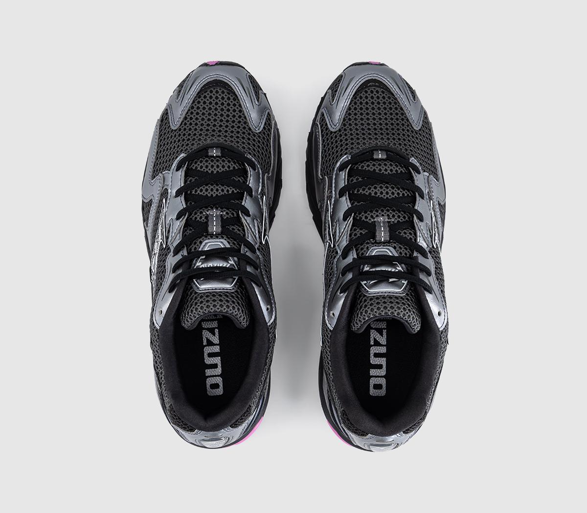 MizunoWave Rider 10 TrainersBlack Sand Black Spring Crocus