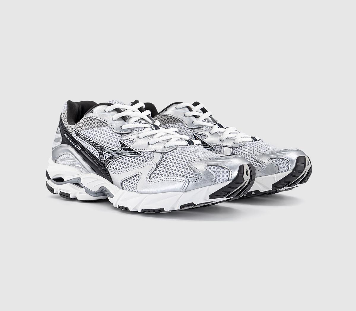 MizunoWave Rider 10 TrainersCloudscape Black Sand Harbor Mist