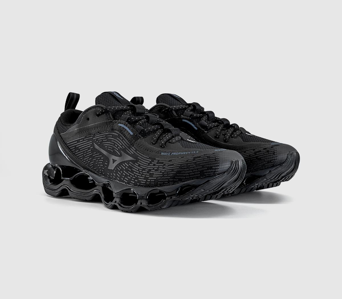 Mizuno Wave Prophecy 13.2 Trainers Black Black Iron Gate - Men's