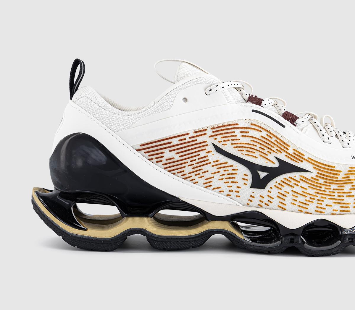 MizunoWave Prophecy 13.2 TrainersHarvest Gold Black Snow White