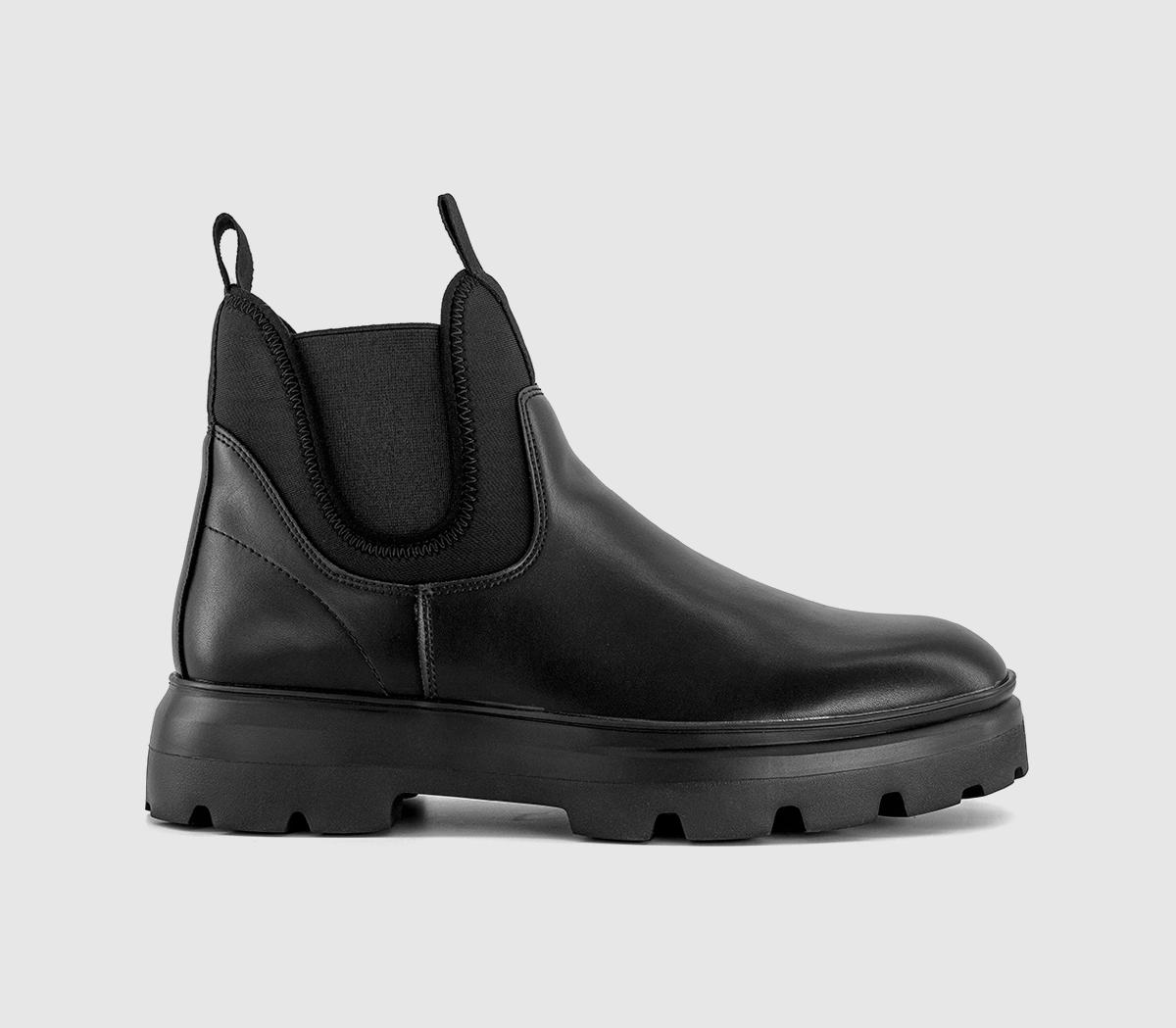 OFFICEBarrett Chunky Chelsea BootsBlack