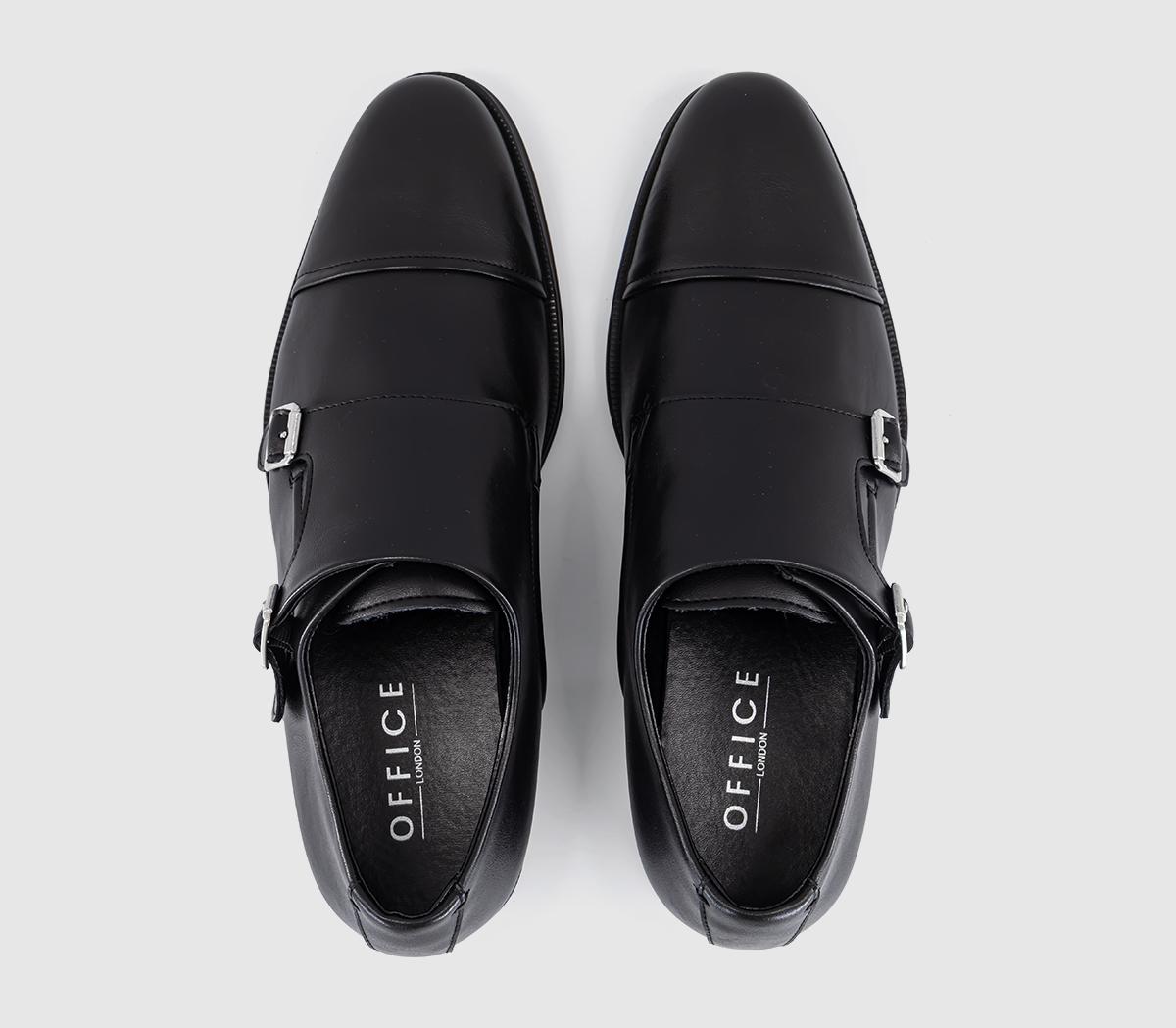 OFFICEMoseley Double Monk Strap ShoeBlack