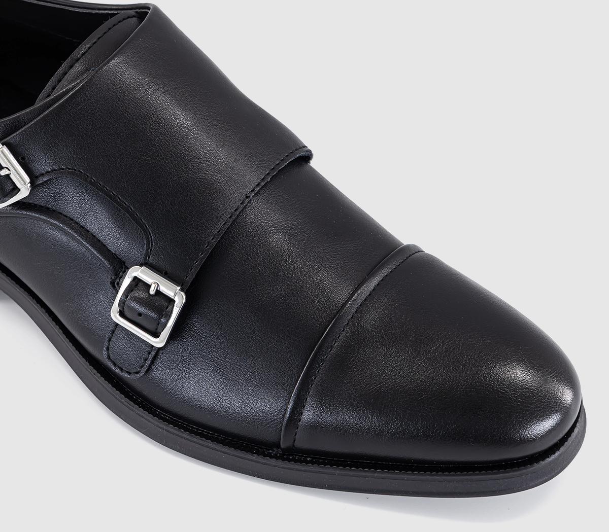 OFFICEMoseley Double Monk Strap ShoeBlack