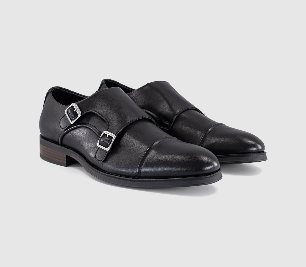 OFFICEMoseley Double Monk Strap ShoeBlack
