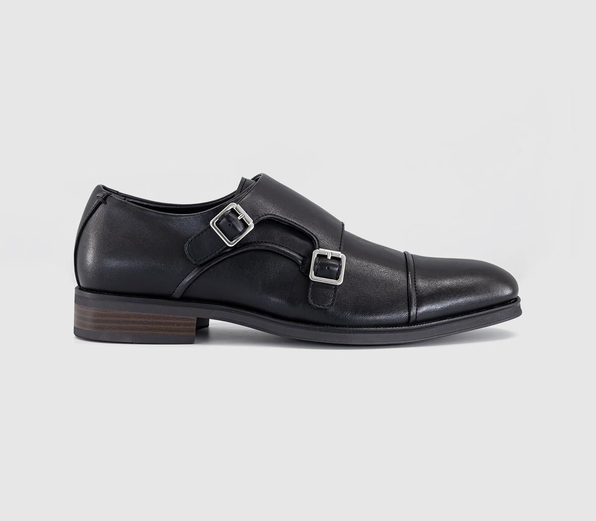 OFFICEMoseley Double Monk Strap ShoeBlack