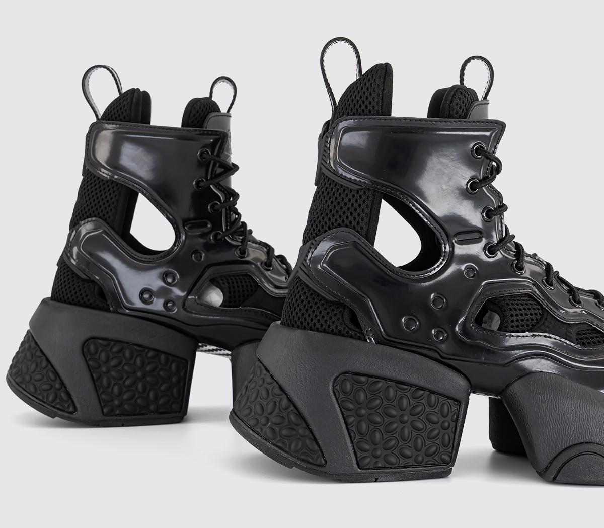 Comme Des Garcons CDG Noir Kei Ninomiya X Instapump Fury Hi Black