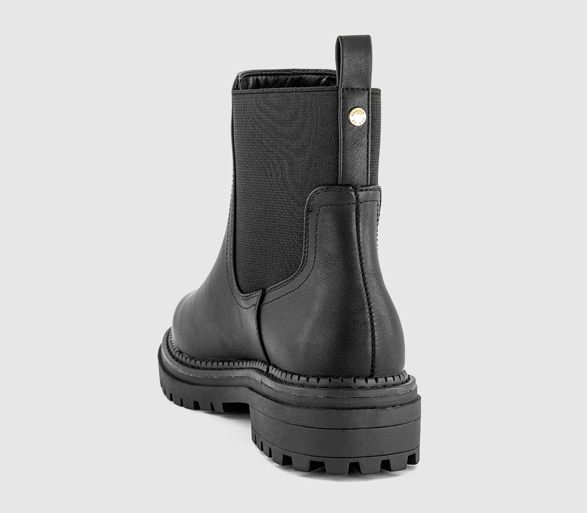 OFFICEAuburn Chunky Chelsea Ankle BootsBlack