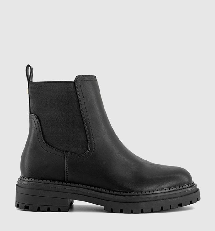 OFFICE Auburn Chunky Chelsea Ankle Boots Black
