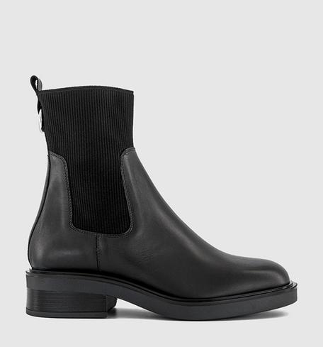 Aero Ribbed Chelsea Ankle Boots