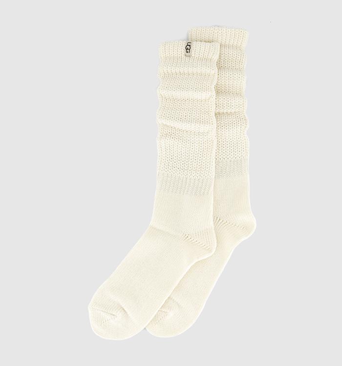 UGG Tyla Slouchy Crew II Socks Nimbus