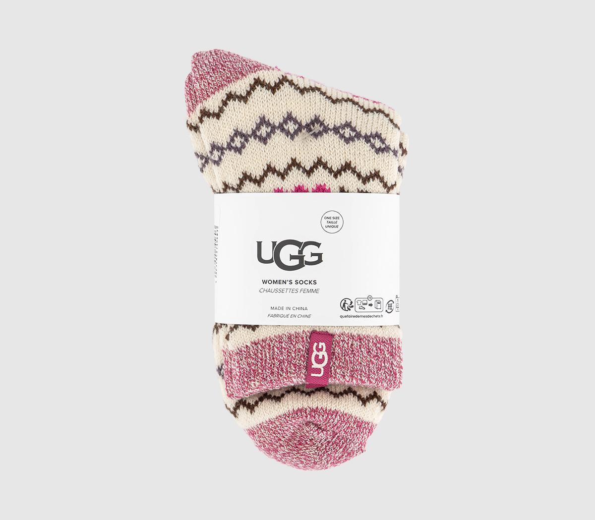 UGGCressida SocksPink Cream